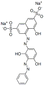 CAS#: 93940-02-4， Disodium 4-[[2,4-Dihydroxy-3-(Phenylazo)Phenyl]Azo]-5-Hydroxynaphthalene-2,7-Disulphonate