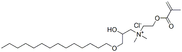 CAS#: 93942-68-8， [2-Hydroxy-3-(Tetradecyloxy)Propyl]Dimethyl[2-[(2-Methyl-1-Oxoallyl)Oxy]Ethyl]Ammonium Chloride