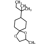 CAS#: 93963-33-8， 2-Methyl-8-(2-methyl-2-butanyl)-1,4-dioxaspiro[4.5]decane