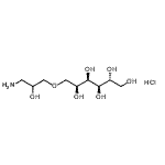 CAS#: 93963-67-8， 1-O-(3-Amino-2-hydroxypropyl)-D-glucitol hydrochloride (1:1)