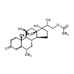 CAS#: 93963-74-7， (6alpha,20R)-11,17,20-Trihydroxy-6-methyl-3-oxopregna-1,4-dien-21-yl acetate