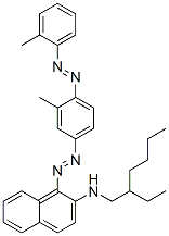 CAS#: 93964-06-8， N-(2-Ethylhexyl)-1-[[3-Methyl-4-[(2-Methylphenyl)Azo]Phenyl]Azo]Naphthalen-2-Amine