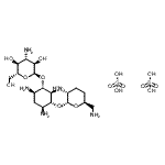 CAS#: 93965-12-9， (1R,2S,3S,4R,6S)-4,6-Diamino-3-[(3-amino-3-deoxy-alpha-D-glucopyranosyl)oxy]-2-hydroxycyclohexyl 2,6-diamino-2,3,4,6-tetradeoxy-alpha-D-erythro-hexopyranoside sulfate (1:2)