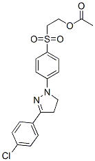 CAS#: 93966-53-1， 2-[[4-[3-(4-Chlorophenyl)-4,5-Dihydro-1H-Pyrazol-1-Yl]Phenyl]Sulphonyl]Ethyl Acetate