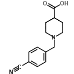CAS#: 939757-55-8， 1-(4-Cyanobenzyl)-4-piperidinecarboxylic acid