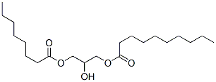 CAS 登录号：93980-84-8， 2-羟基-3-[(1-氧代辛基)氧基]丙基癸酸酯