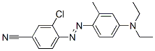 CAS#: 93981-72-7， 3-Chloro-4-[[4-(Diethylamino)-o-Tolyl]Azo]Benzonitrile