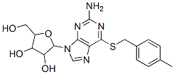 CAS#: 93996-50-0， 2-[2-Amino-6-[(4-Methylphenyl)Methylsulfanyl]Purin-9-Yl]-5-(Hydroxymet Hyl)Oxolane-3,4-Diol