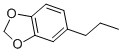 structure of CAS# 94-58-6, 5-Propyl-1,3-Benzodioxole;Benzene, 1,2-(Methylenedioxy)-4-Propyl-;Dihydroisosafrole;Dihydrosafrol