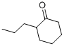 structure of CAS# 94-65-5, 2-Propylcyclohexanone;2-Propyl-1-Cyclohexanone;Cyclohexanone, 2-Propyl-;Nsc54015
