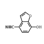 CAS#: 94019-86-0， 7-Hydroxy-1-benzofuran-4-carbonitrile