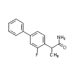 CAS#: 94021-77-9， 2-(3-Fluoro-4-biphenylyl)propanamide