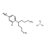 CAS#: 94022-54-5， 3-Chloro-4-(dibutylamino)benzenediazonium trichlorozincate(1-)