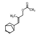 CAS#: 94022-63-6， (2E)-3-(Bicyclo[2.2.1]hept-5-en-2-yl)-2-methyl-2-propen-1-yl acetate