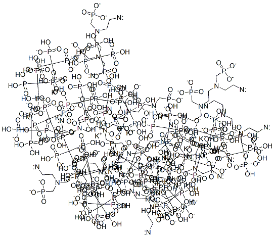 CAS#: 94023-05-9， [1,2-Ethanediylbis[[(Phosphonomethyl)Imino]-2,1-Ethanediylnitrilobis(Methylene)]]Tetrakis-Phosphonic Acid Undecapotassium Salt