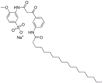 CAS#: 94087-63-5， Sodium 3-[[1,3-Dioxo-3-[3-[(1-Oxooctadecyl)Amino]Phenyl]Propyl]Amino]-4-Methoxybenzenesulphonate