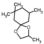 CAS#: 94089-03-9， 2,7,7,9-Tetramethyl-1,4-dioxaspiro[4.5]decane