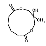 CAS#: 94113-47-0， 3,3-Dimethyl-1,5-dioxacycloundecane-6,11-dione