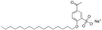 CAS#: 94134-65-3， Sodium 5-Acetyl-2-(Hexadecyloxy)Benzenesulphonate