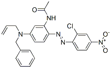 CAS#: 94157-89-8， N-[2-[(2-Chloro-4-Nitrophenyl)Azo]-5-[(Phenylmethyl)Allylamino]Phenyl]Acetamide