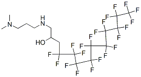 CAS#: 94159-80-5， 1-[[3-(Dimethylamino)Propyl]Amino]-4,4,5,5,6,6,7,7,8,8,9,9,10,10,11,11,12,12,13,13,13-Henicosafluorotridecan-2-Ol