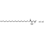 CAS#: 94213-63-5， diammonium 4-octadecoxy-4-oxo-3-sulfonato-butanoate