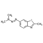 CAS#: 94216-92-9， 6-[(1E)-3,3-Dimethyl-1-triazen-1-yl]-2-methyl-1,3-benzothiazole