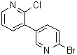 结构式 CAS# 942206-03-3, 6'-溴-2-氯-3,3'-联吡啶