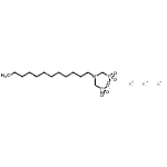 CAS#: 94230-68-9， tripotassium N,N-bis(phosphonatomethyl)dodecan-1-amine