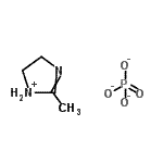 CAS#: 94231-98-8， 2-methyl-4,5-dihydroimidazol-1-ium phosphate