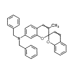 CAS#: 94232-73-2， N,N-dibenzyl-3-methyl-2,2'-spirobi[chromene]-7-amine