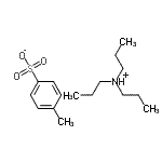 CAS#: 94277-85-7， N,N-Dipropyl-1-propanaminium 4-methylbenzenesulfonate