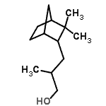 CAS#: 94291-52-8， 3-(3,3-dimethylnorbornan-2-yl)-2-methyl-propan-1-ol