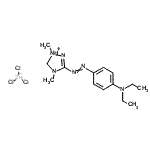 CAS#: 94292-04-3， 3-[[4-(Diethylamino)Phenyl]Azo]-1,4-Dimethyl-1H-1,2,4-Triazolium Trichlorozincate(1-)