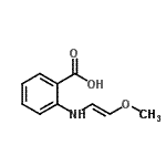 CAS#: 94427-86-8， 2-{[(E)-2-Methoxyvinyl]amino}benzoic acid