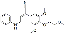 CAS#: 94442-11-2， 4-Anilino-2-[3,5-Dimethoxy-4-(2-Methoxyethoxy)Phenyl]But-2-Enenitrile