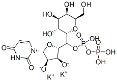 CAS#: 94481-69-3， Uridine 5'-(Trihydrogendiphosphate) P'-alpha-D-Galactopyranosylester Dipotassium Salt