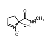 CAS#: 945560-90-7， N,2-Dimethyl-3,4-dihydro-2H-pyrrole-2-carboxamide 1-oxide