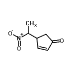 CAS#: 945657-30-7， 4-(1-Nitroethyl)-2-cyclopenten-1-one