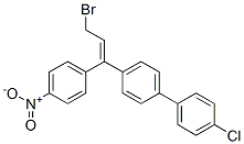 CAS#: 94732-97-5， (Z)-4-[3-Bromo-1-(4-Nitrophenyl)-1-Propenyl]-4'-Chloro-1,1'-Biphenyl