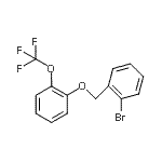 CAS#: 947534-45-4， 1-Bromo-2-{[2-(trifluoromethoxy)phenoxy]methyl}benzene