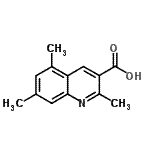 CAS#: 948290-95-7， 2,5,7-Trimethyl-3-quinolinecarboxylic acid