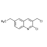 CAS#: 948290-97-9， 2-Chloro-3-(chloromethyl)-6-ethylquinoline