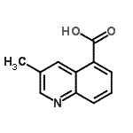 CAS#: 94975-86-7， 3-Methyl-5-quinolinecarboxylic acid