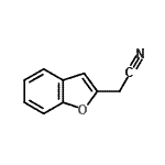 结构式 CAS# 95-28-3, 1-苯并呋喃-2-基乙腈