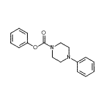 CAS#: 950229-11-5， Phenyl 4-phenyl-1-piperazinecarboxylate