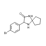 CAS#: 950651-29-3， 3-(4-Bromophenyl)-1,4-diazaspiro[4.4]nonan-2-one