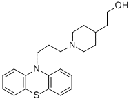 CAS 登录号:95129-41-2, 1-(3-吩噻嗪-10-基丙基)-4-哌啶乙醇