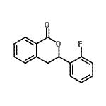 CAS#: 95217-42-8， 3-(2-Fluorophenyl)-3,4-dihydro-1H-isochromen-1-one