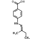 CAS#: 95253-14-8， 4-[(2E)-2-(2-Butanylidene)hydrazino]benzoic acid
